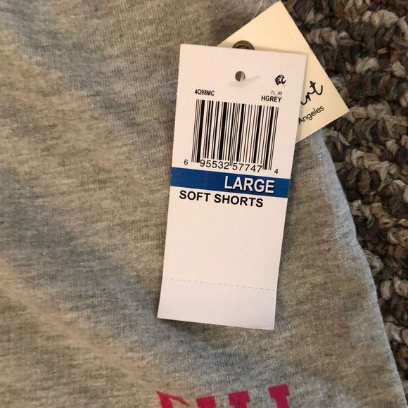 ULTRa flirt Gray with designshorts NWT size Large - Picture 3 of 5